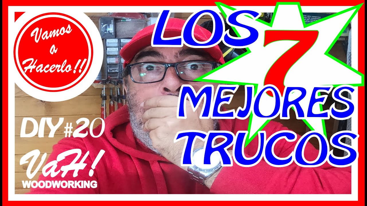 🤩 LOS 7 MEJORES TRUCOS 🤩 de CARPINTERIA que utilizan los PROFESIONALES