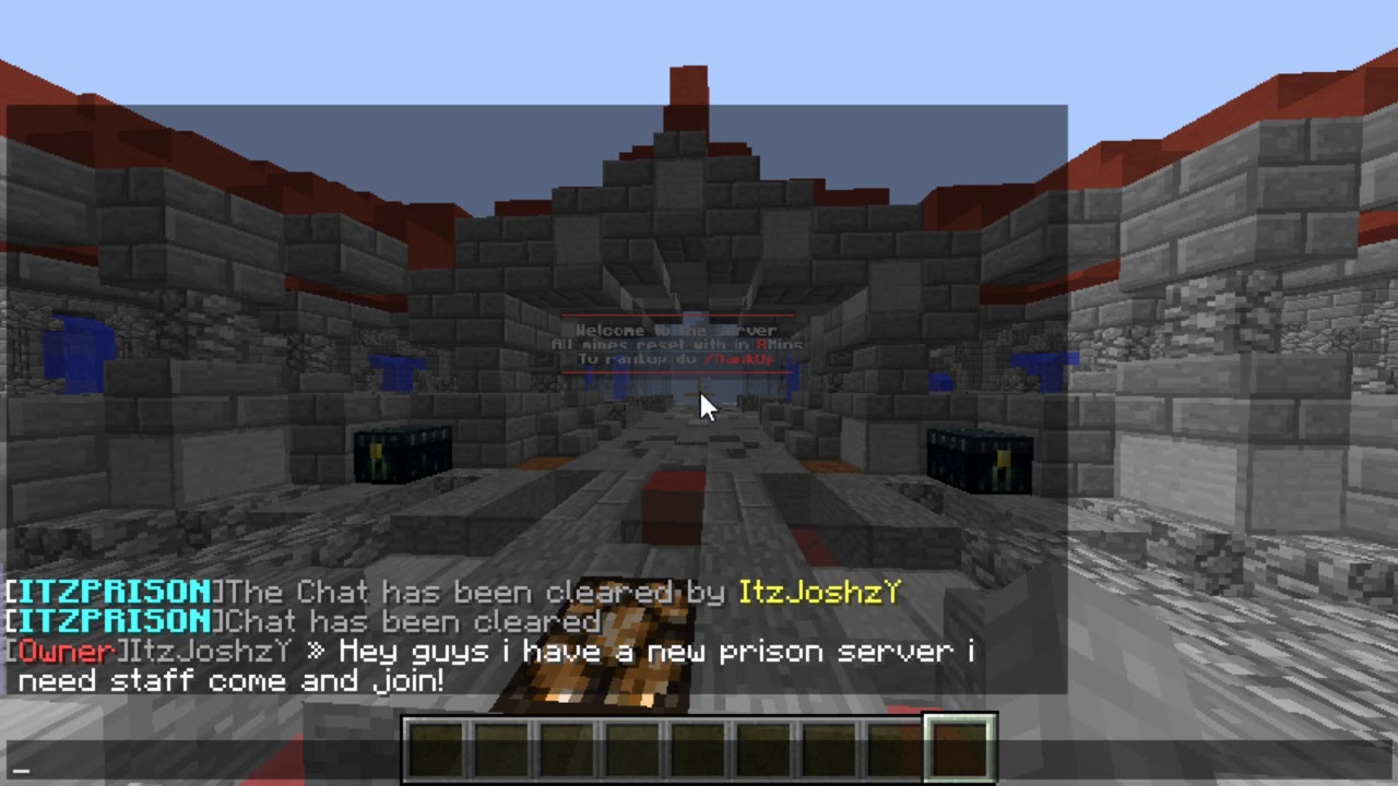 Minecraft 1.8.8 Server NEEDS STAFF! (Prison)