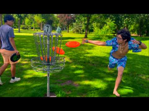 I disc golfed with my brother!