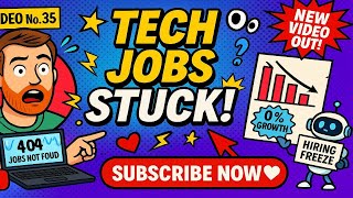 Why US Tech Jobs Are FREEZING in 2025 | The Hidden Truth Behind AI & Layoffs 💻📉 #TechCrisis #USJobs
