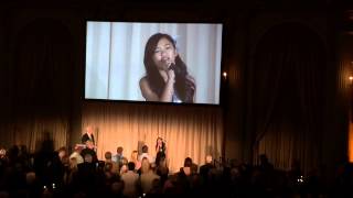 Nayah 10 Anthem at SEMA 2015 Installation Gala Fundraiser Millennium Biltmore Hotel in Los Angeles