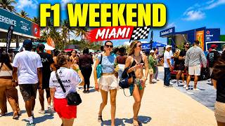Miami F1 Weekend Is Insane 🏁 Fan Fest Walk