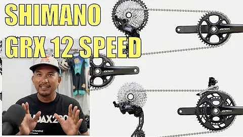 THE NEW SHIMANO GRX 12 SPEED MECHANICAL RX820