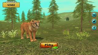 Wild Cougar Sim 3D Android Gameplay #4 screenshot 1