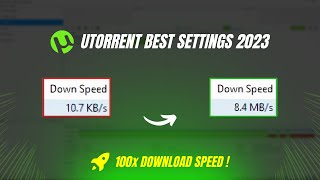 How to Speed Up uTorrent Downloads ( 2023 ) | Increase torrent download speed #torrent screenshot 3