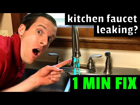 How To Repair Project Source Kitchen Faucet Drip