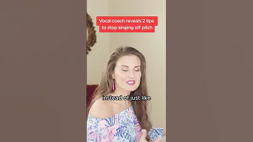 2 Tips You NEED To Stop Singing Off Pitch 