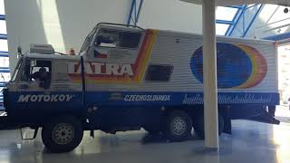 T 815 GTC - Tatra kolem světa odjíždí z Technickeho muzea TATRA