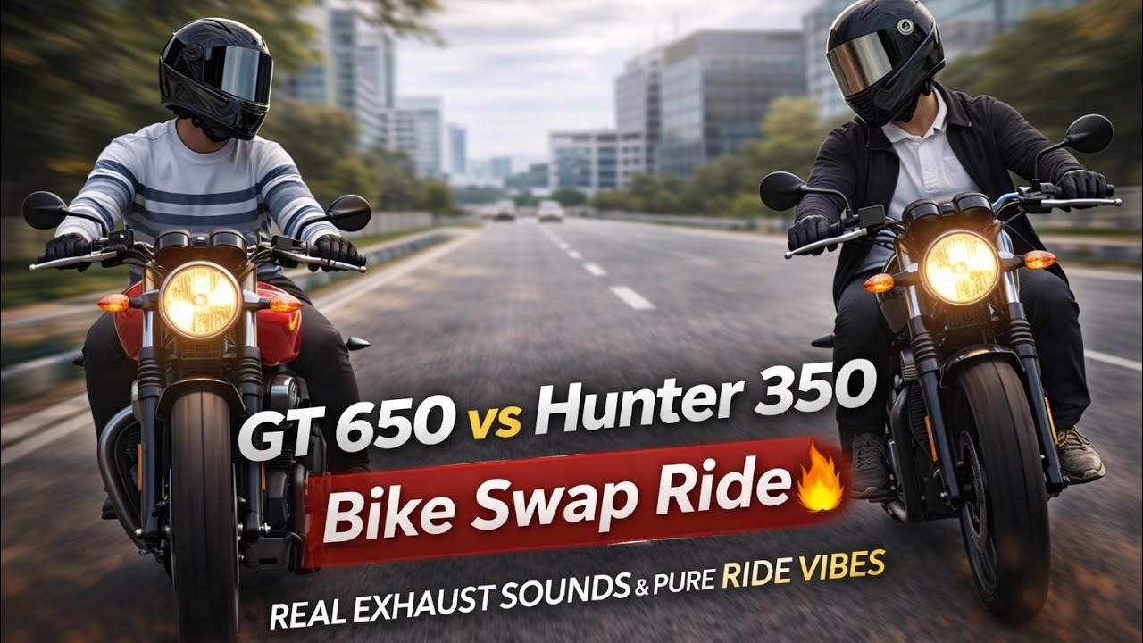 GT 650 vs Hunter 350 – Honest Comparison Ride 🏍️🔥 | Which One Is Better in 2026?