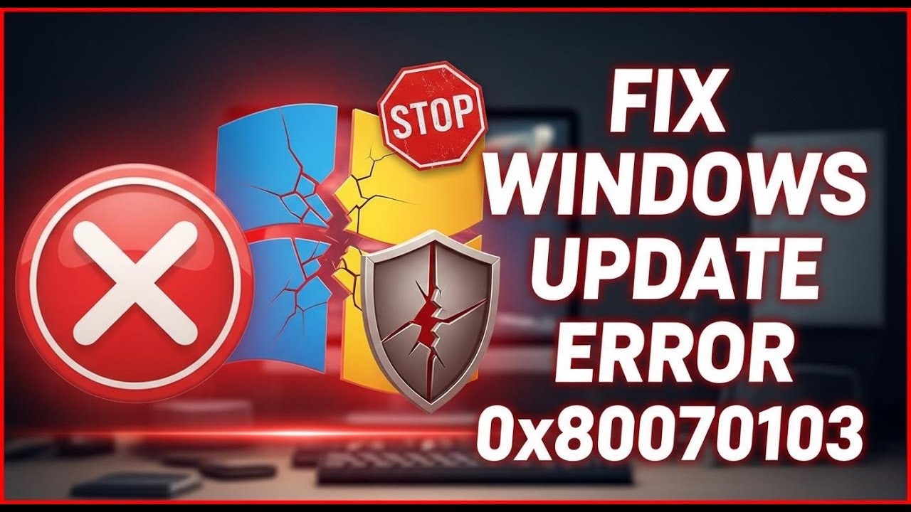 Fix Windows Update Error 0x80070103 Windows 10 / 11 Update Fails - YouTube