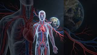 How Long Are Your Blood Vessels? 🌍 #shorts