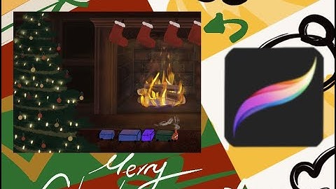 CHRISTMAS ANIMATION/W PROCREATE