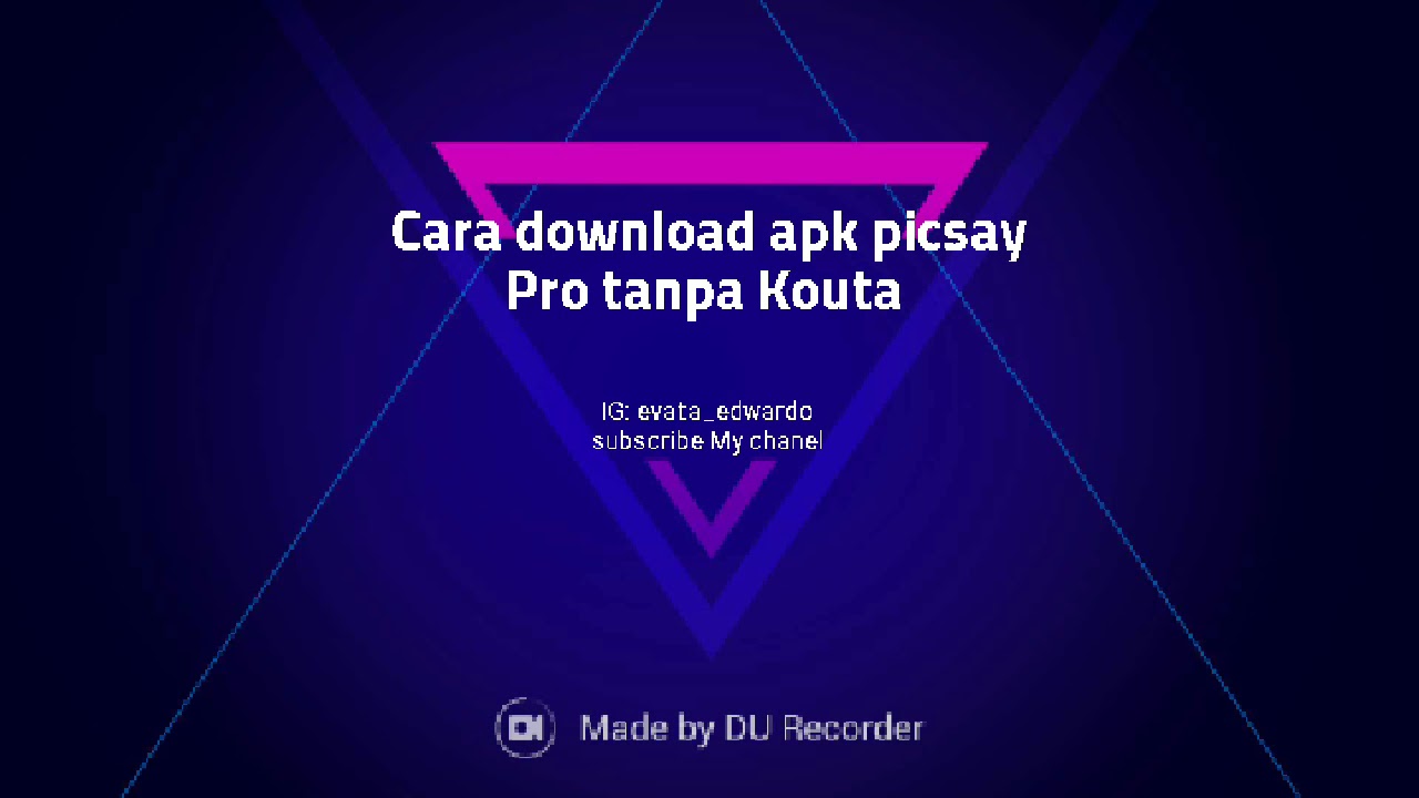 Cara download apk picsay Pro tanpa Kouta YouTube