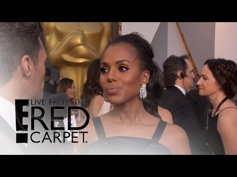 e news trending now Kerry Washington Gets Star Advice From Reese Witherspoon | Live from the Red Carpet | E! News