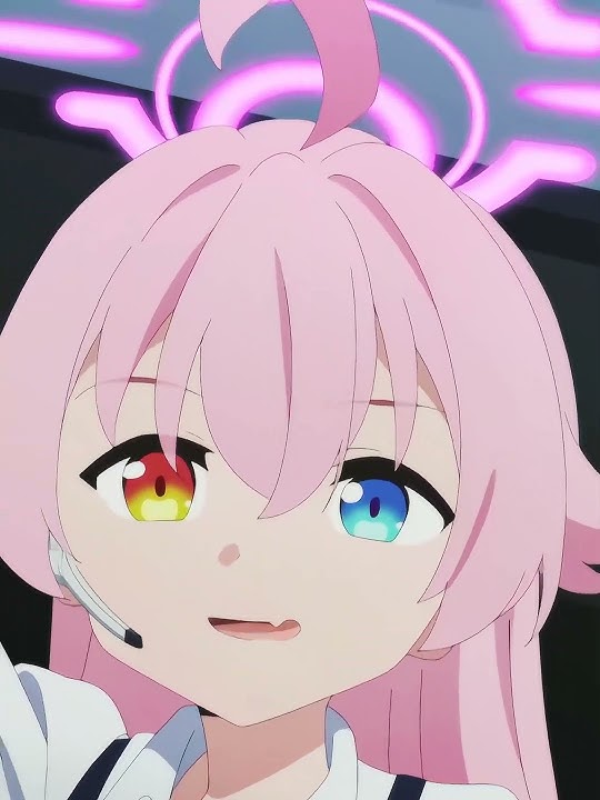 Takanashi Hoshino Blue Archive│Frozy  Kompa [Anime4k/edit]