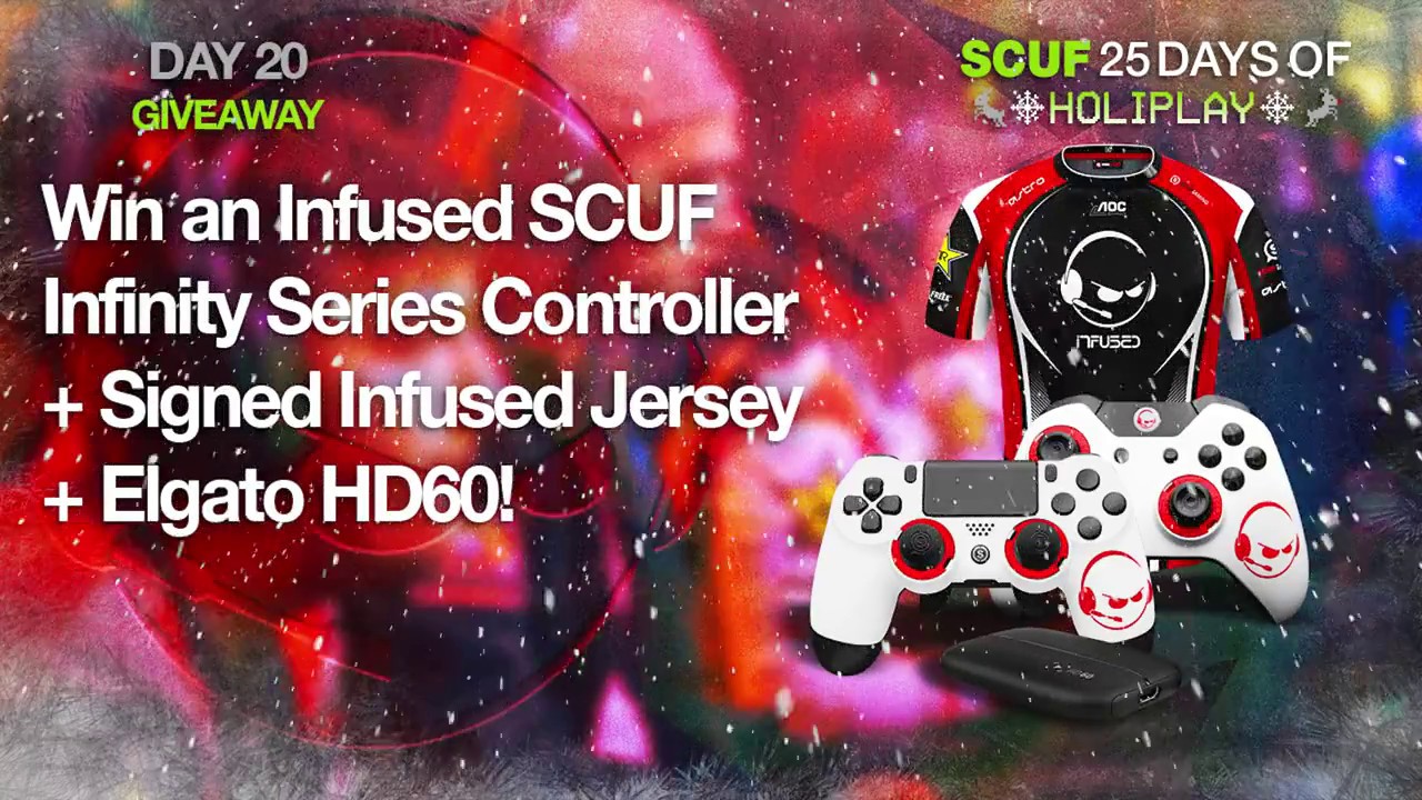 SCUF Day 20 HoliPLAY Giveaway (Closed) - YouTube Scuf Gaming