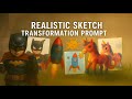 ChatGPT Image Generation Tutorial: Transform Kids’ Sketches into Stunning Art (Free Prompt)