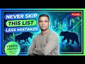 Why Most Day Trading Fails, My Pre-Trade Checklist | Pocket Broker