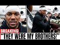 Anthony Joshua Breaks Down Emotionally at Sina Lats’ Funeral
