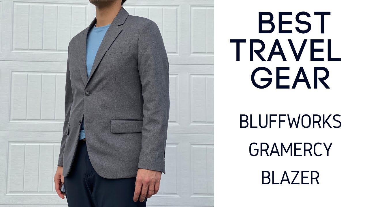 Bluffworks Gramercy Blazer Classic Fit - Blue Hour 48 / Long