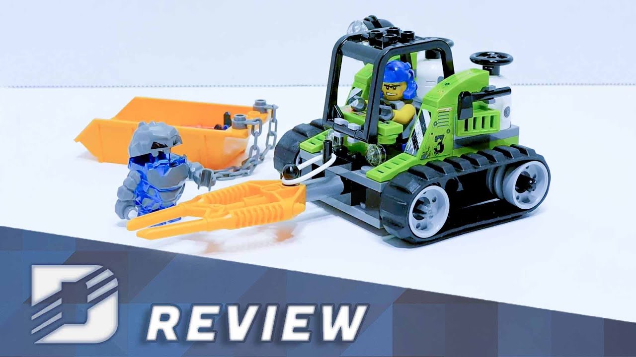 paraply Skænk overdraw Lego Power Miners Granite Grinder Review - YouTube