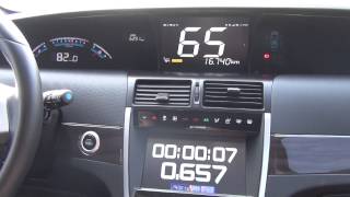 Luxgen M7 Turbo 0~110加速情形