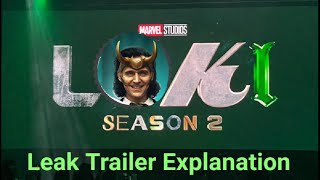 Loki Season 2 D23 trailer explanation/Loki trailer Sneak peak #marvel #loki #thor