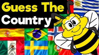 Guess The Country (AMAZING Guess The Flag Quiz) - 20 Questions &amp; Answers - 20 Geography Fun Facts