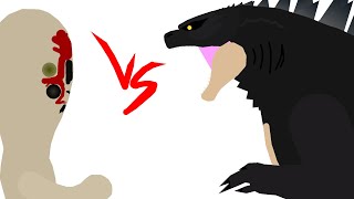 Godzilla vs Scp 173