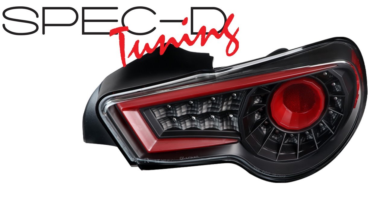 2012-2016 Scion FRS/ Subaru BRZ/ Toyota 86 LED Tail Lights (Satin