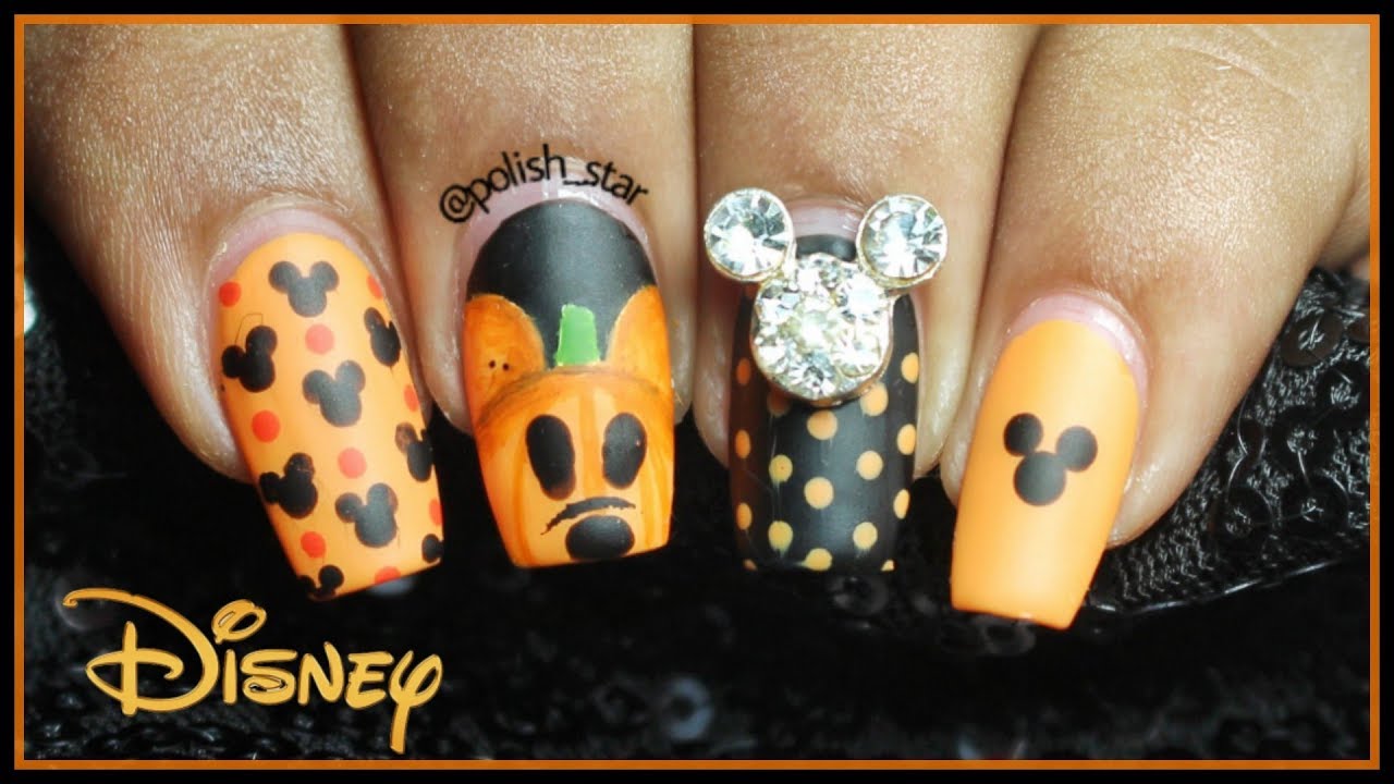 8. Disney Fall Nail Designs with Pumpkins - wide 6