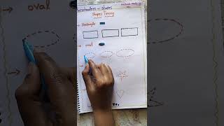 Shapes || Tracing || Preschoolers