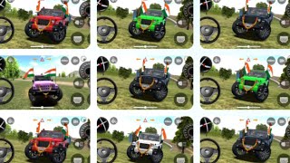 INDIAN 🇮🇳 SIMULATOR CAR 3D 🔥 THAR GAME 💯 MODIFIED THAR 😡 #india #viral #youtubeshorts #games #ind... screenshot 3