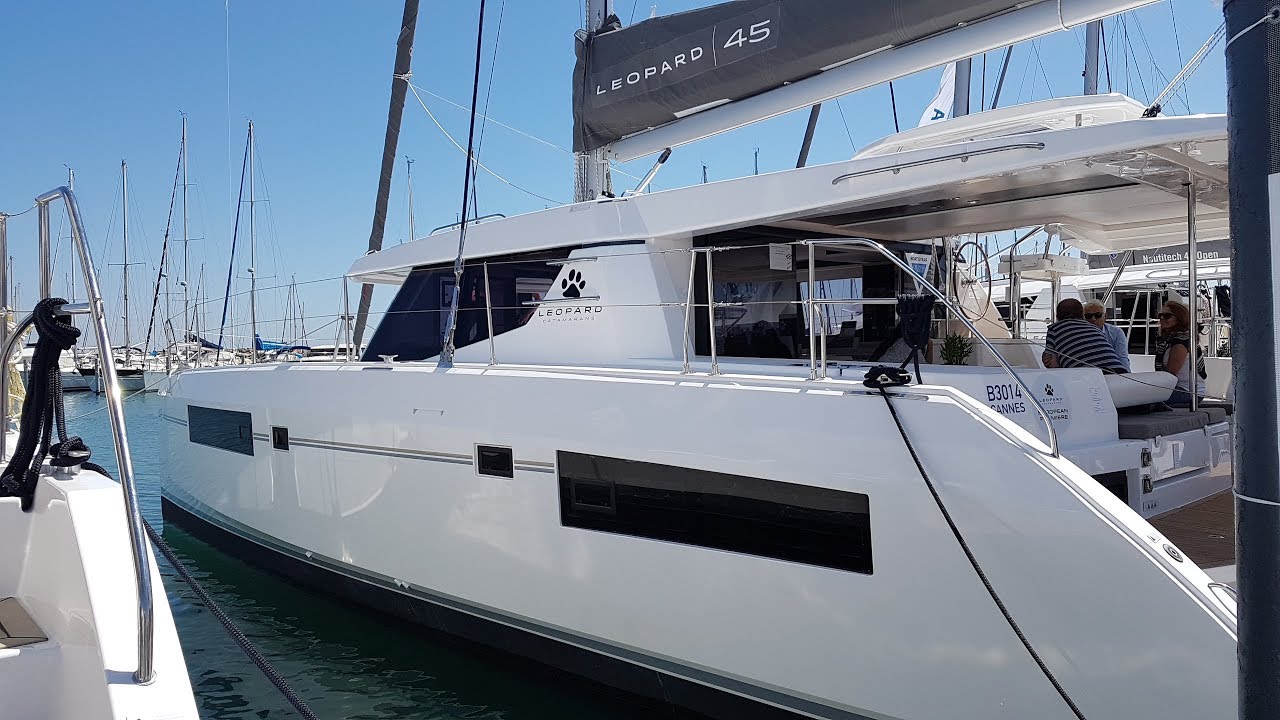 Leopard 45 catamaran 2018 at La Grande Motte