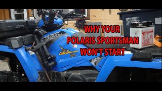 Troubleshooting & Fixing Starting Issues On The Polaris Sportsman 450 Quad