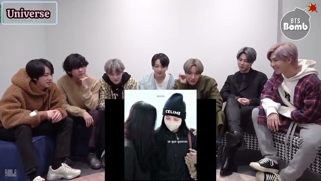 BTS Reaction to Blackpink Tiktok Edits Complition p-2 (Fanmade) Mostly lisa