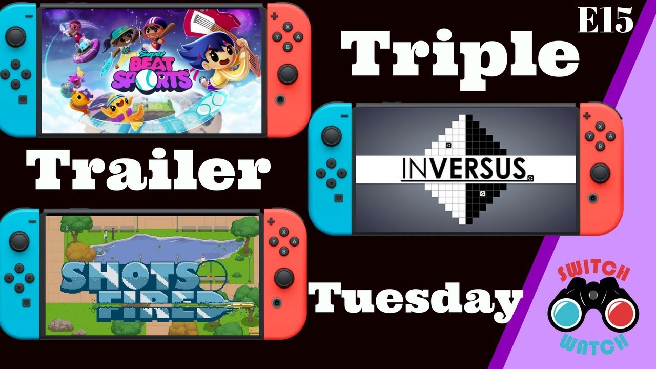 Upcoming Nintendo Switch Game Trailers Super Beat Sports - Shots Fired - Inversus Deluxe