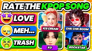 RATE THE KPOP SONG 😍😪🤮 2024 Tier List Kpop Songs #2 -  KPOP QUIZ 2024
