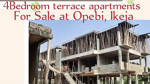 4 bedroom terrace apartments for sale at Opebi, Ikeja, Lagos