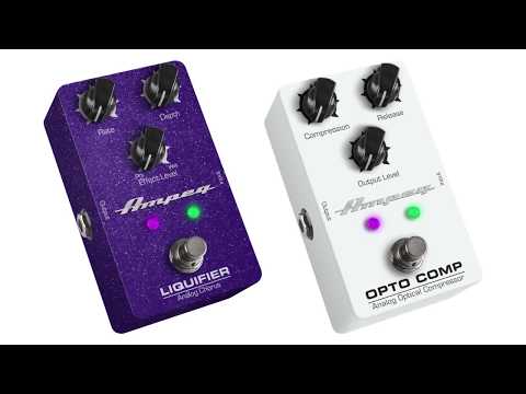 Opto Comp Compressor and Liquifier Chorus Pedals - Overview