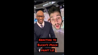 REACTING TO BUCKY BROOKS MOCK DRAFT!!!