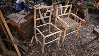 How to make a Chair from Ash branches video