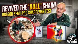SAVING A DEAD CHAINSAW CHAIN! | New Oregon Sharpener Test