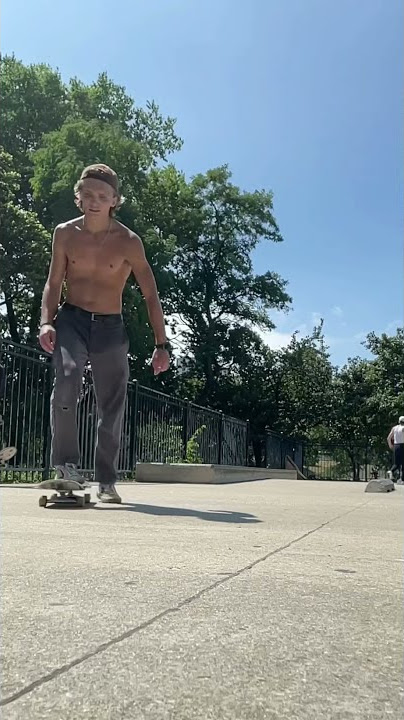 first kickflip off a ledge (toe touch)