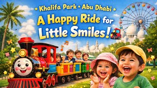 A Happy Train Ride for Little Smiles | Khalifa Park Abu Dhabi  screenshot 3