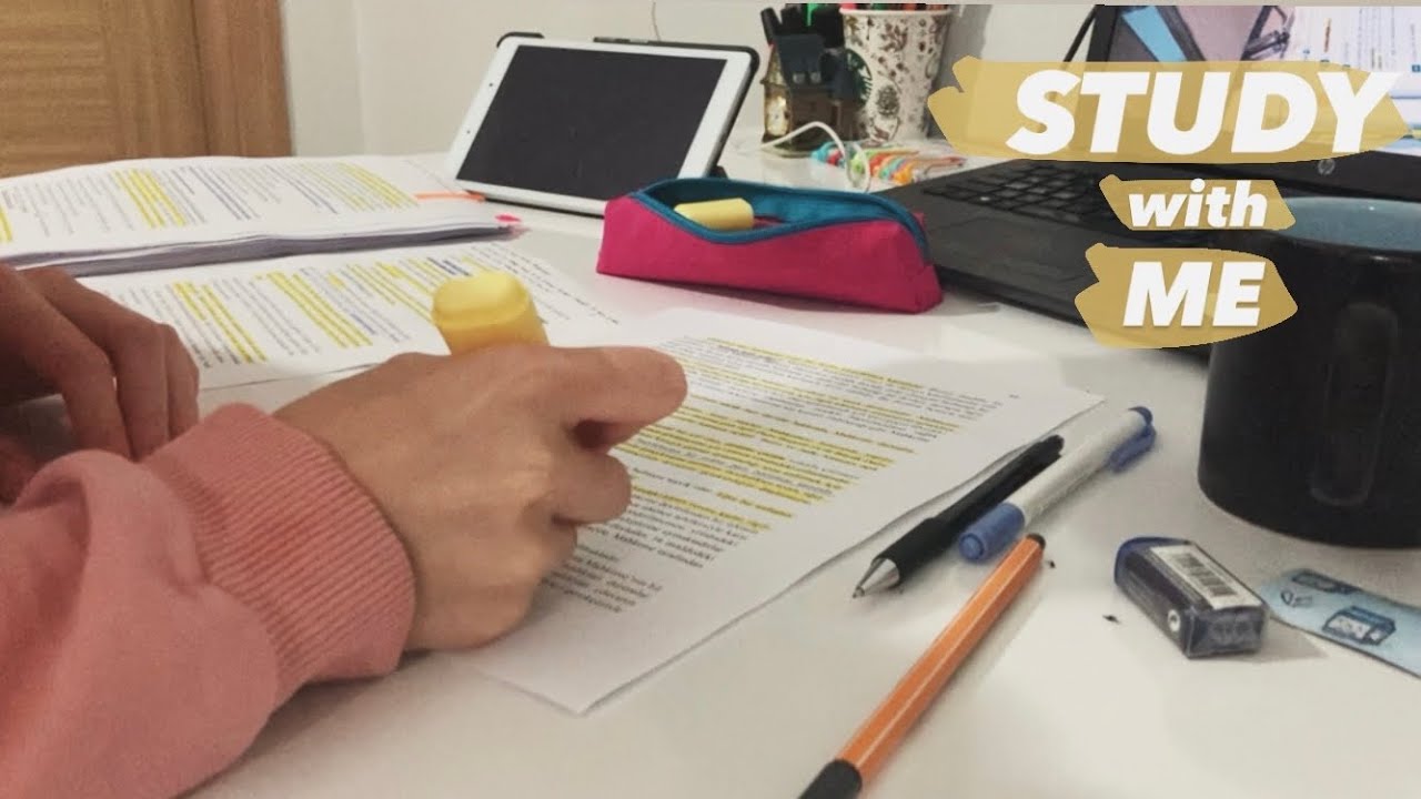 STUDY WITH ME •3 hrs| Benimle Çalış • Hukuk Öğrencisiyle 3 Saat Molasız Çalışın ! (no break-no bgm)