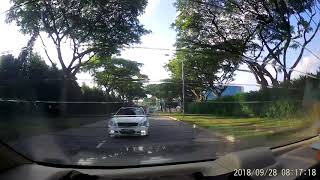 Singapore rash tailgating SLN7667P Merc idiot screenshot 3