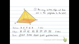 12.1: Space Figures and Cross Sections