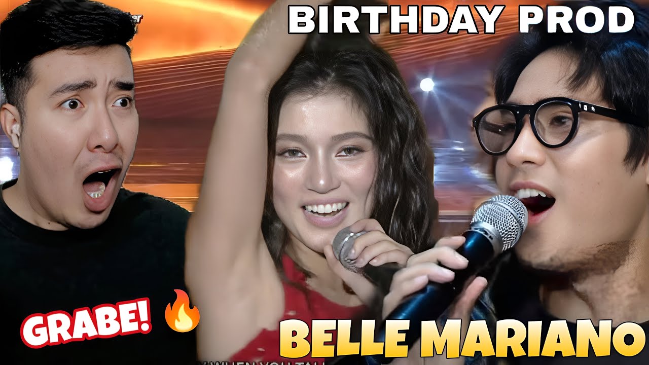 BELLE MARIANO BIRTHDAY PROD on ASAP STAGE  | JUNE 08 2025 | REACTION