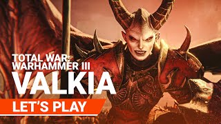 Total War: WARHAMMER III - Let's play with Valkia